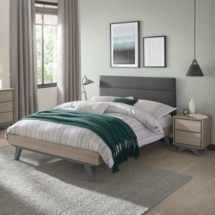 Grey double deals beds for sale